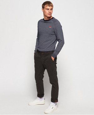 Superdry Rookie Chino Férfi Nadrág Sötét Szürke | VGEWC6243